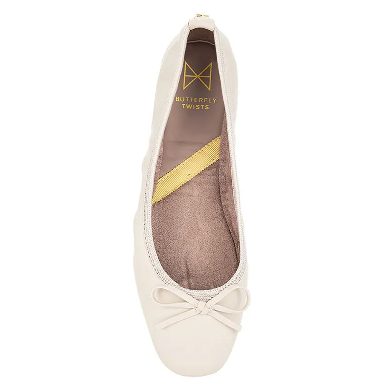 MELISSA Ballet Flat Shoes - Beige