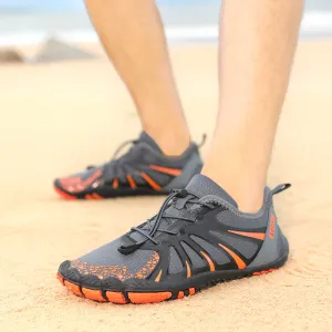 Men's lightweight water shoes Barefoot aqua shoes Swim surfing beach shoes