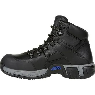 MICHELIN® Hydroedge Steel Toe Puncture-Resistant Waterproof Safety Work Boot Black XHY866