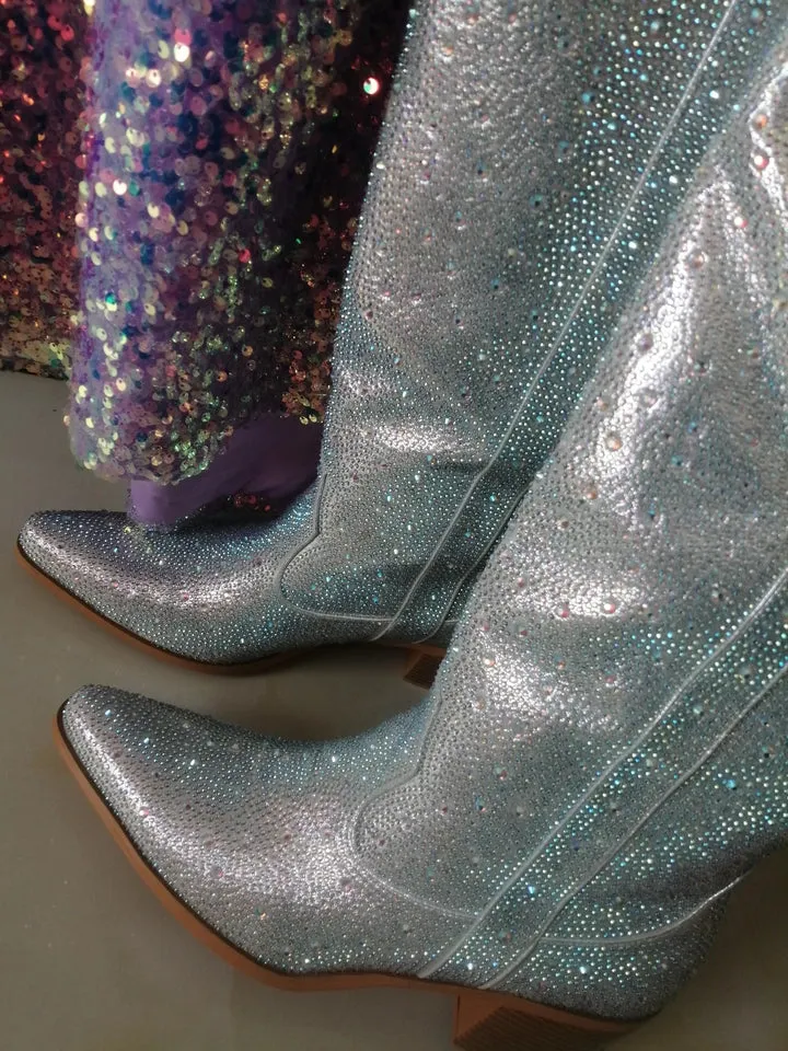 Milena Rhinestone Boots