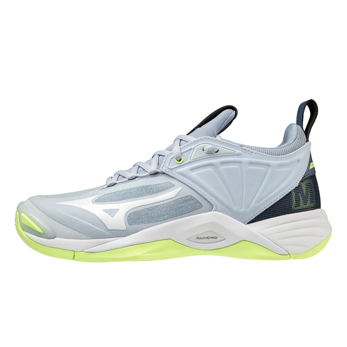 Mizuno Wave Momentum 2 Nb Womens | Heather/wht/neolime