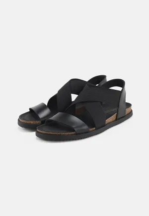 Mona Sandal Leather - Black