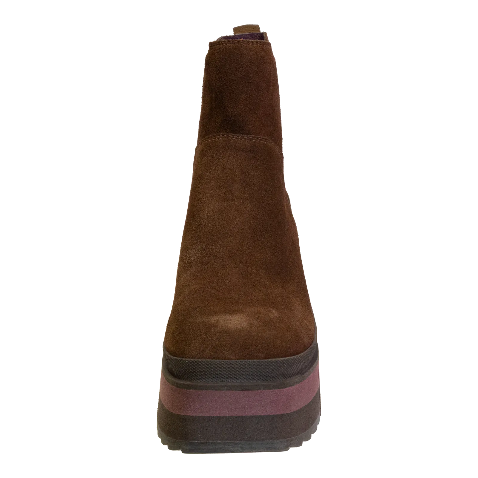 NAKED FEET - GUILD in CACAO Platform Chelsea Boots