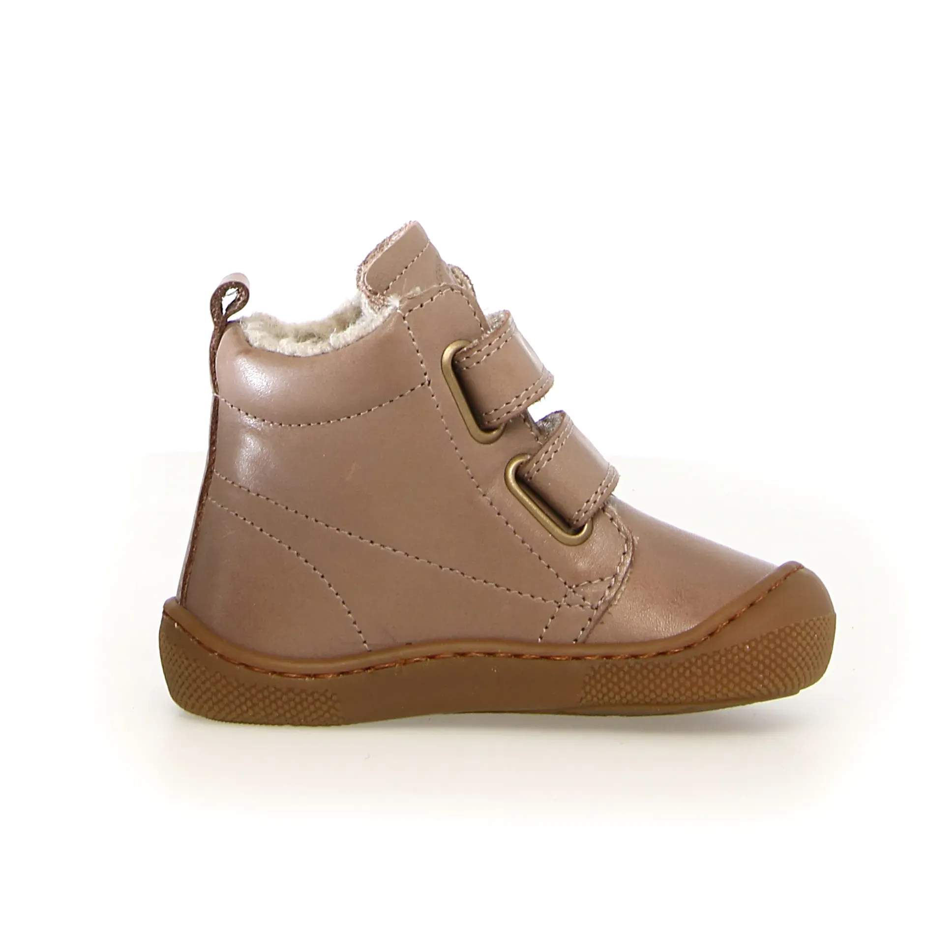 Naturino Wigghi Barefoot Vl Boy's and Girls Half Boots - Taupe