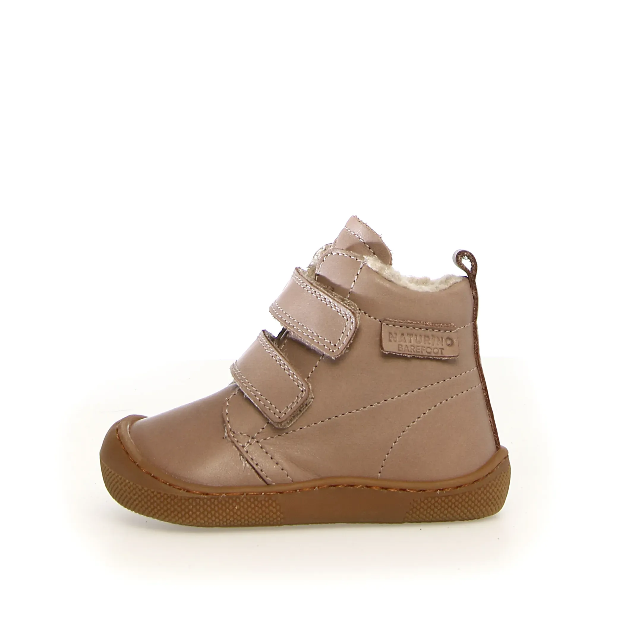 Naturino Wigghi Barefoot Vl Boy's and Girls Half Boots - Taupe