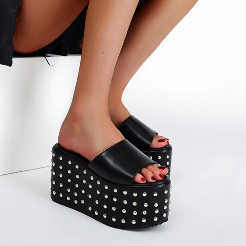 New Style Sponge Cake Platform Slipper Fish