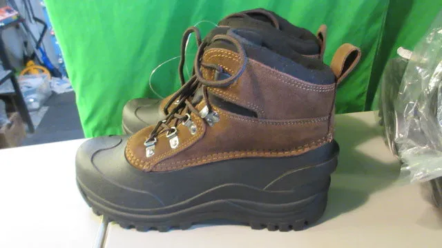 New WFS Men's Icelander Boots Brown Size 8