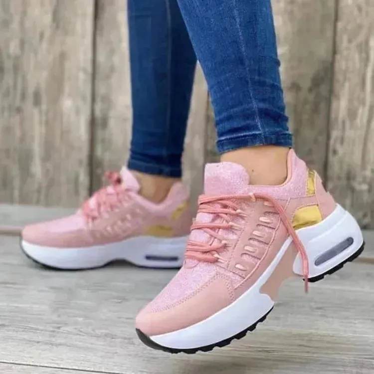 New Women's Sneakers  Comfortable Platform Casual Shoes