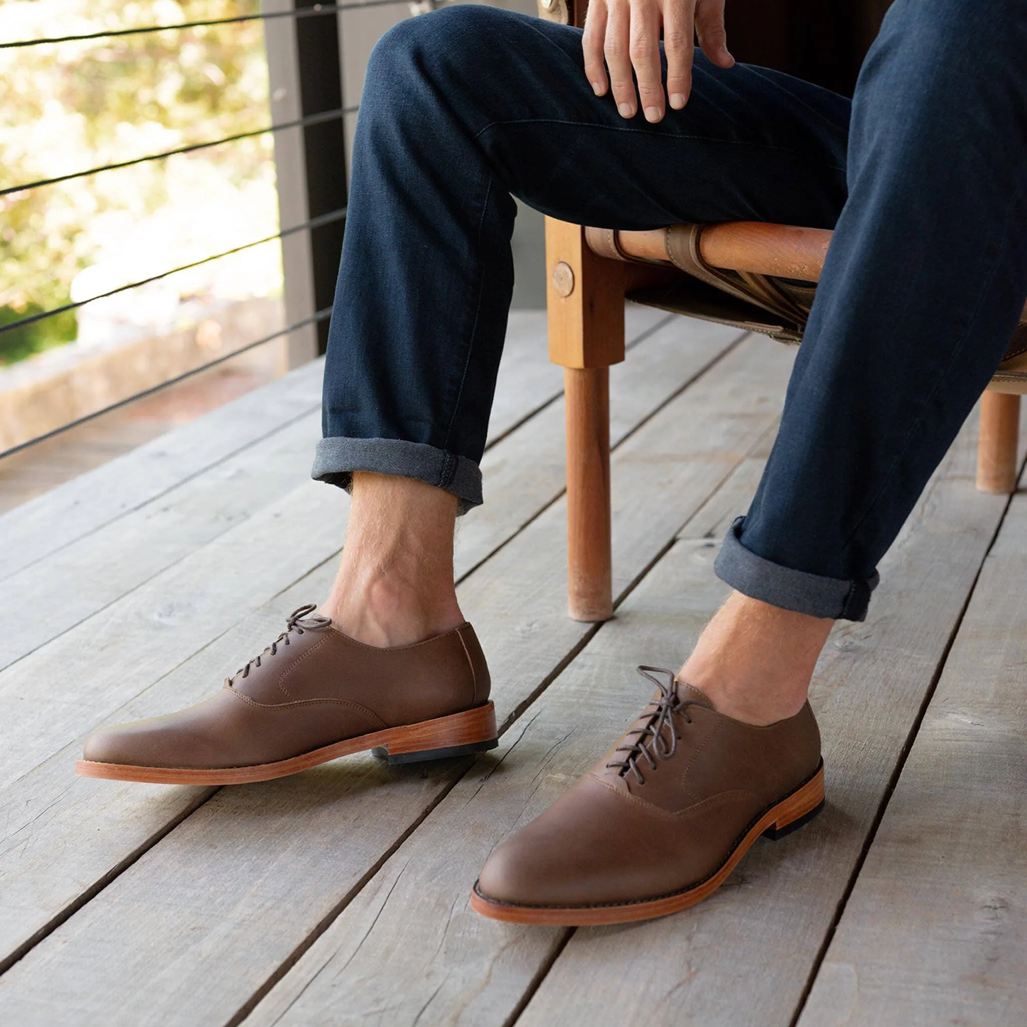 Nisolo Brown Everyday Oxford