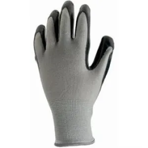 Nitrile-Coated Work Gloves, Men's L, 3-Pk.