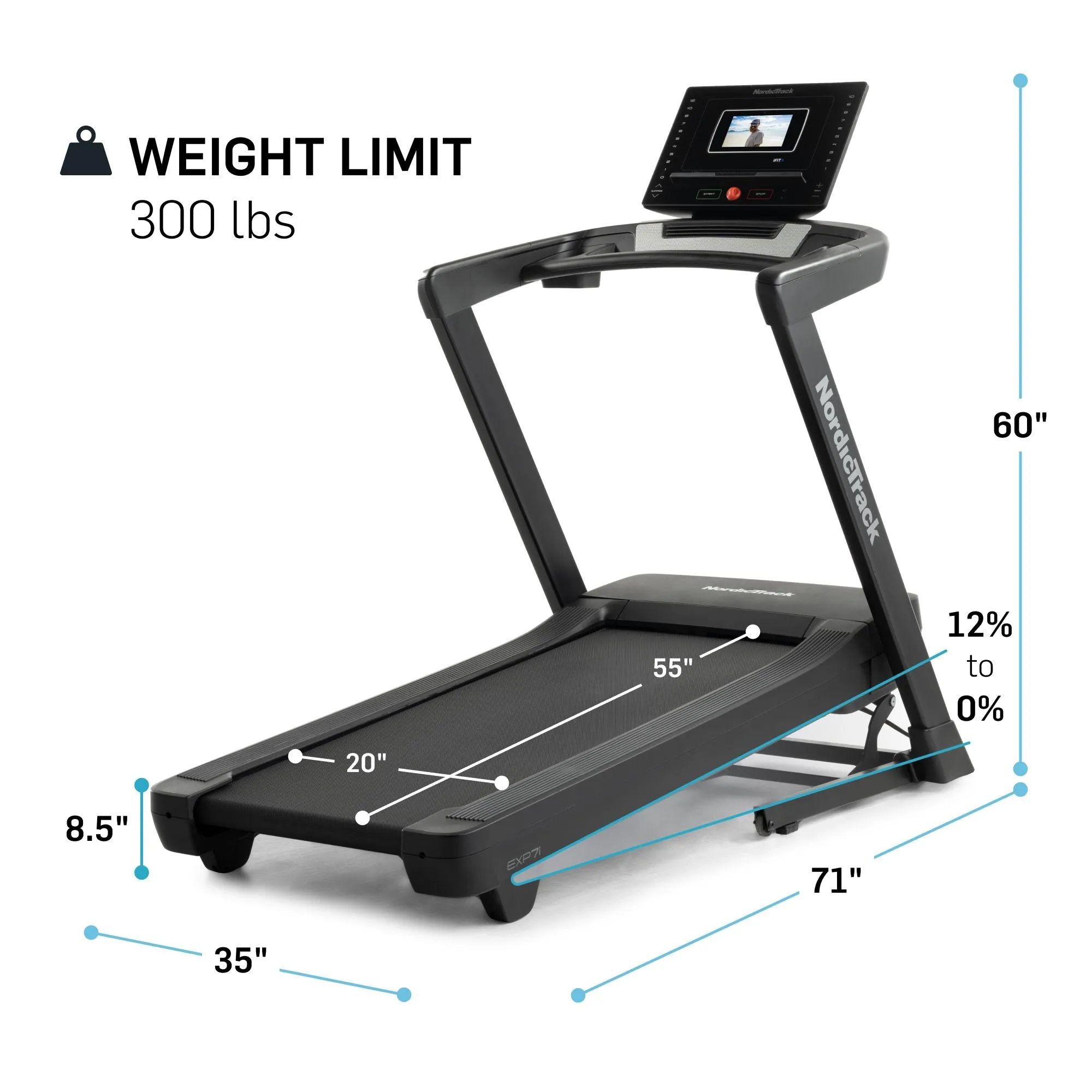 NordicTrack® EXP 7i Treadmill