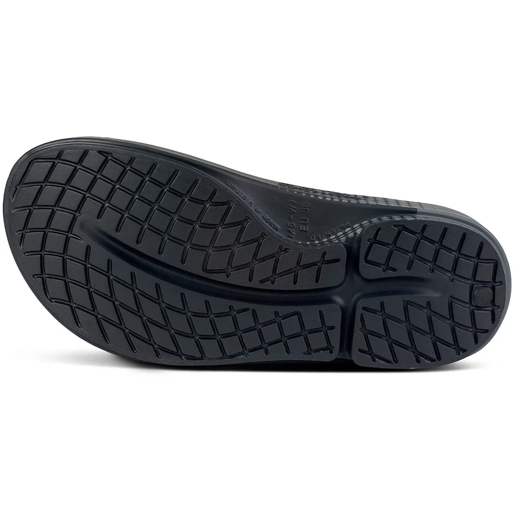 OOFOS Men's OOahh Sport Slide - Black Matrix