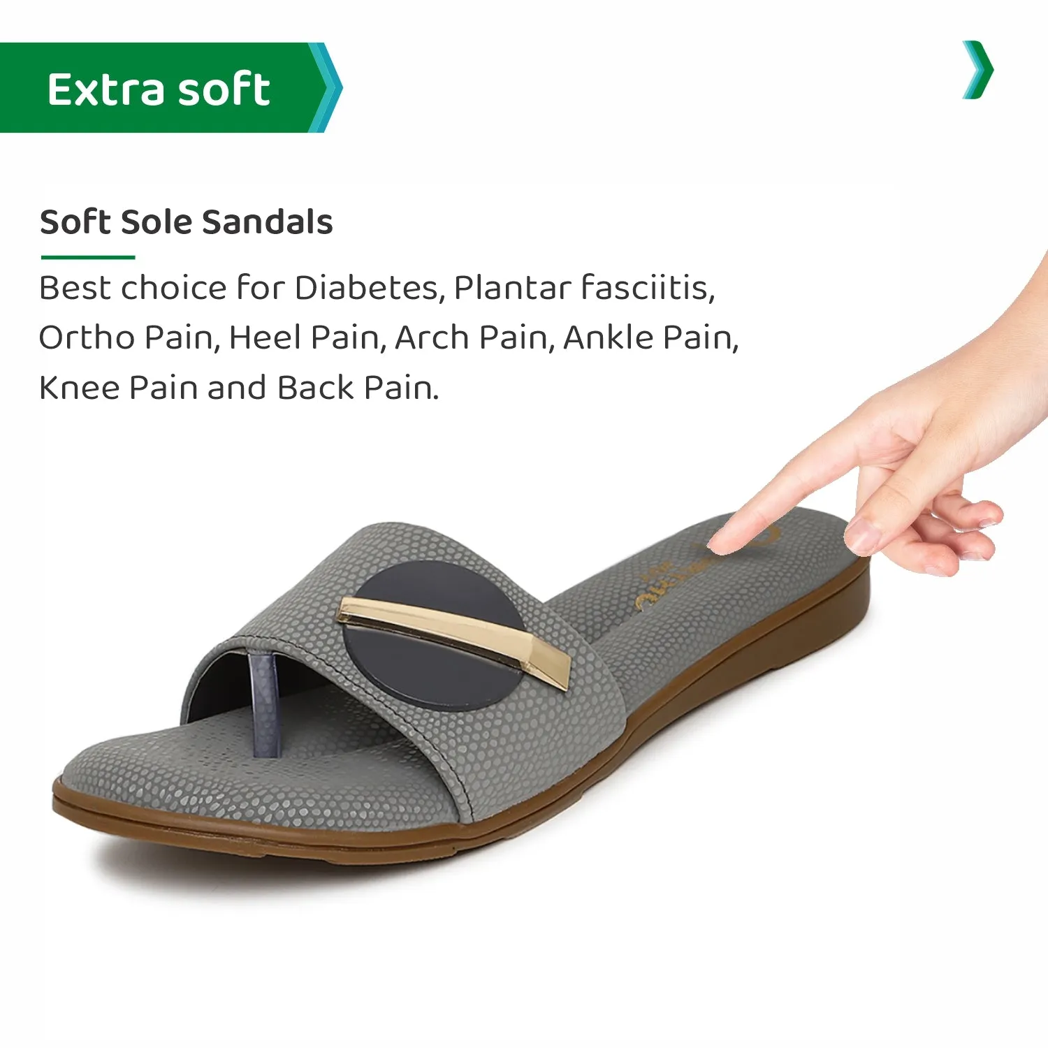 ORTHO JOY doctor Fashionable Footwear for women