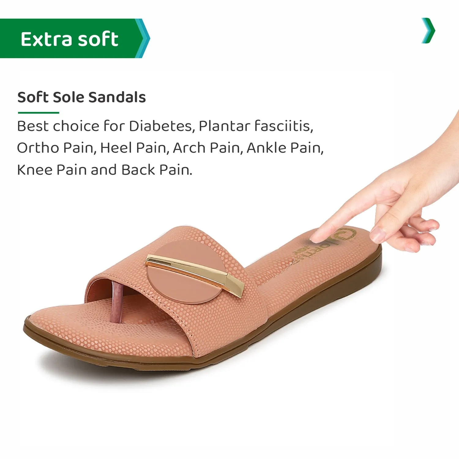 ORTHO JOY doctor Fashionable Footwear for women