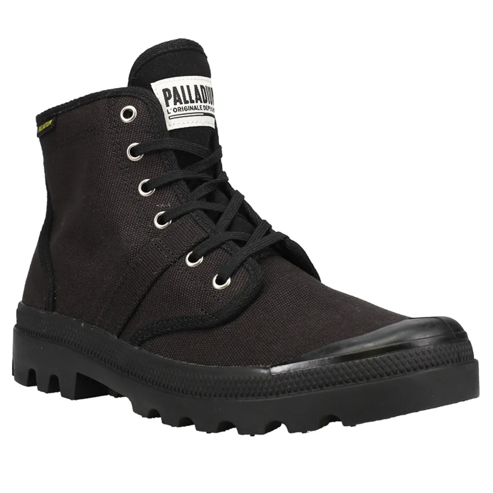 Pallabrousse Round Toe Lace Up Boots