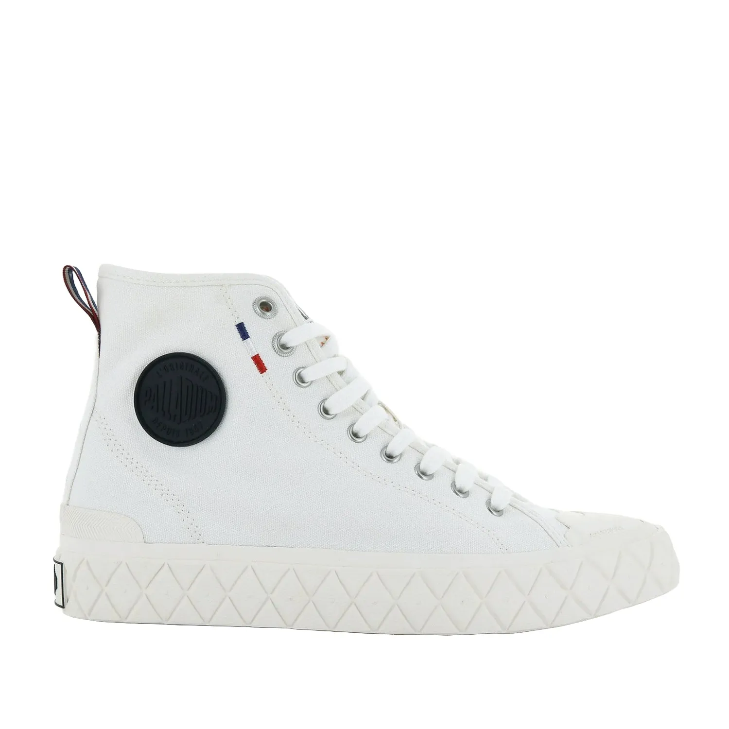 Palladium Unisex Palla Ace CVS Mid in Star White