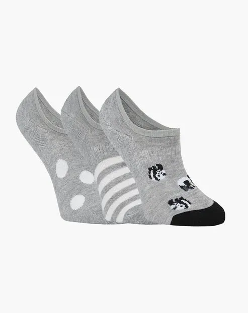 Panda | 3pk Womens Bamboo Secret Socks