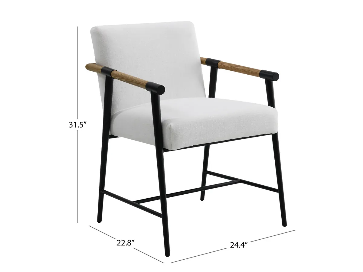 Parker Stain-Resistant Fabric Dining Chair