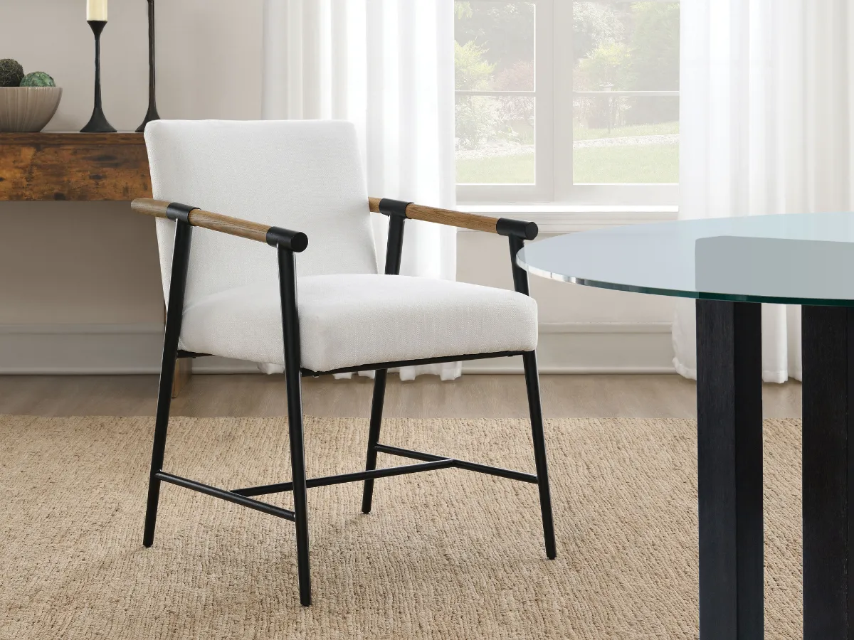 Parker Stain-Resistant Fabric Dining Chair