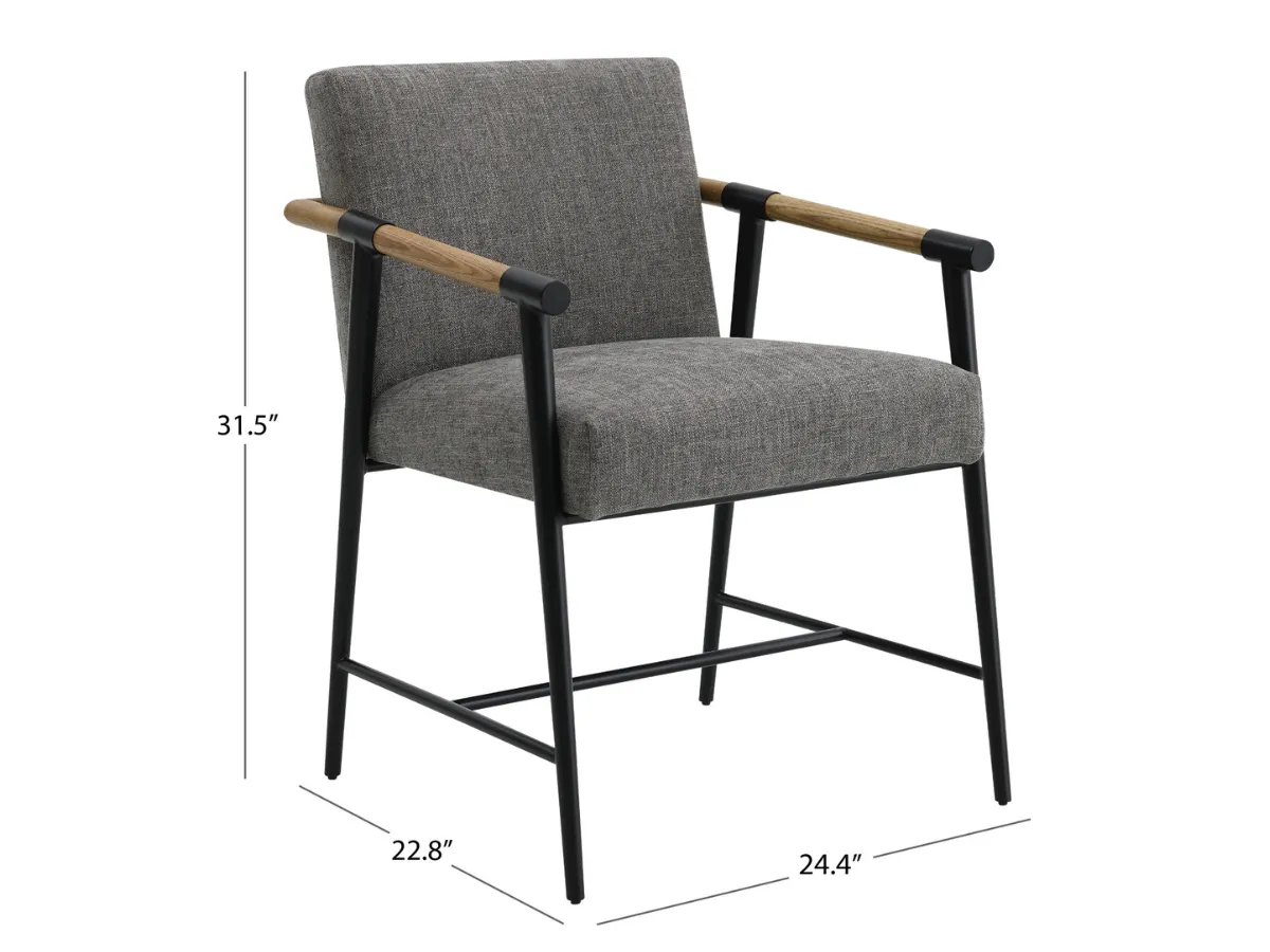 Parker Stain-Resistant Fabric Dining Chair