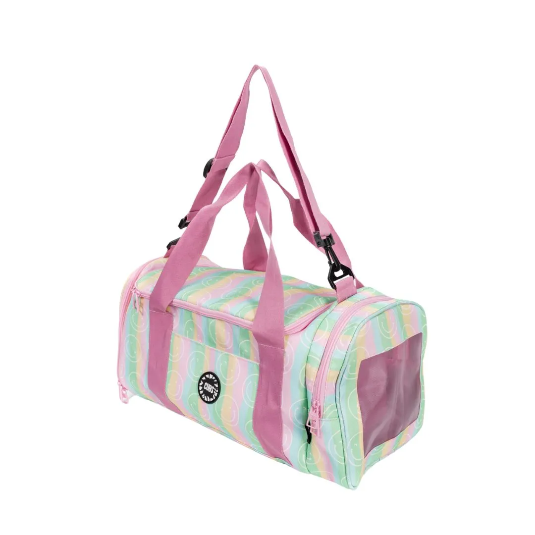 Pastel Smiles Duffle Bag