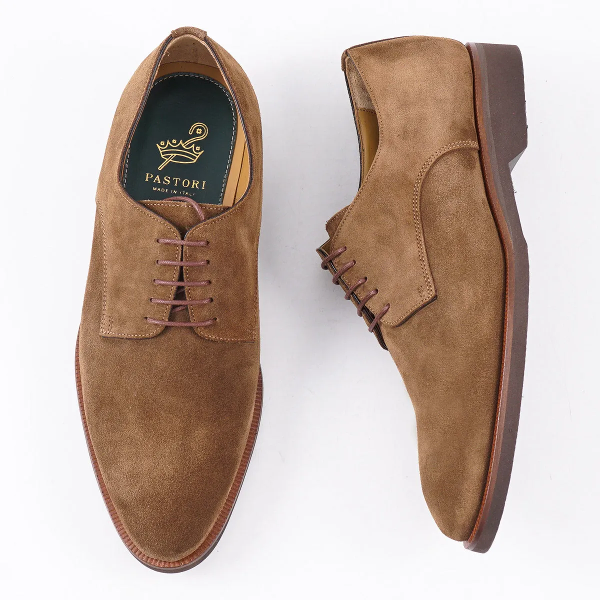 Pastori 'Claudius' Calf Suede Derby