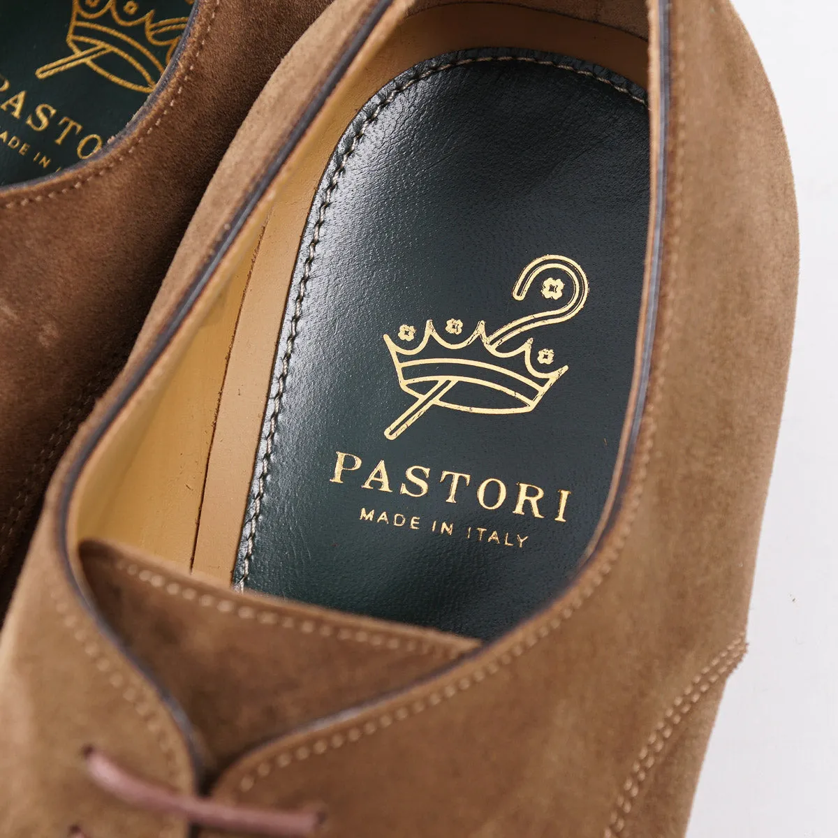 Pastori 'Claudius' Calf Suede Derby