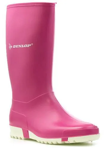 Pink Dunlop Wellies