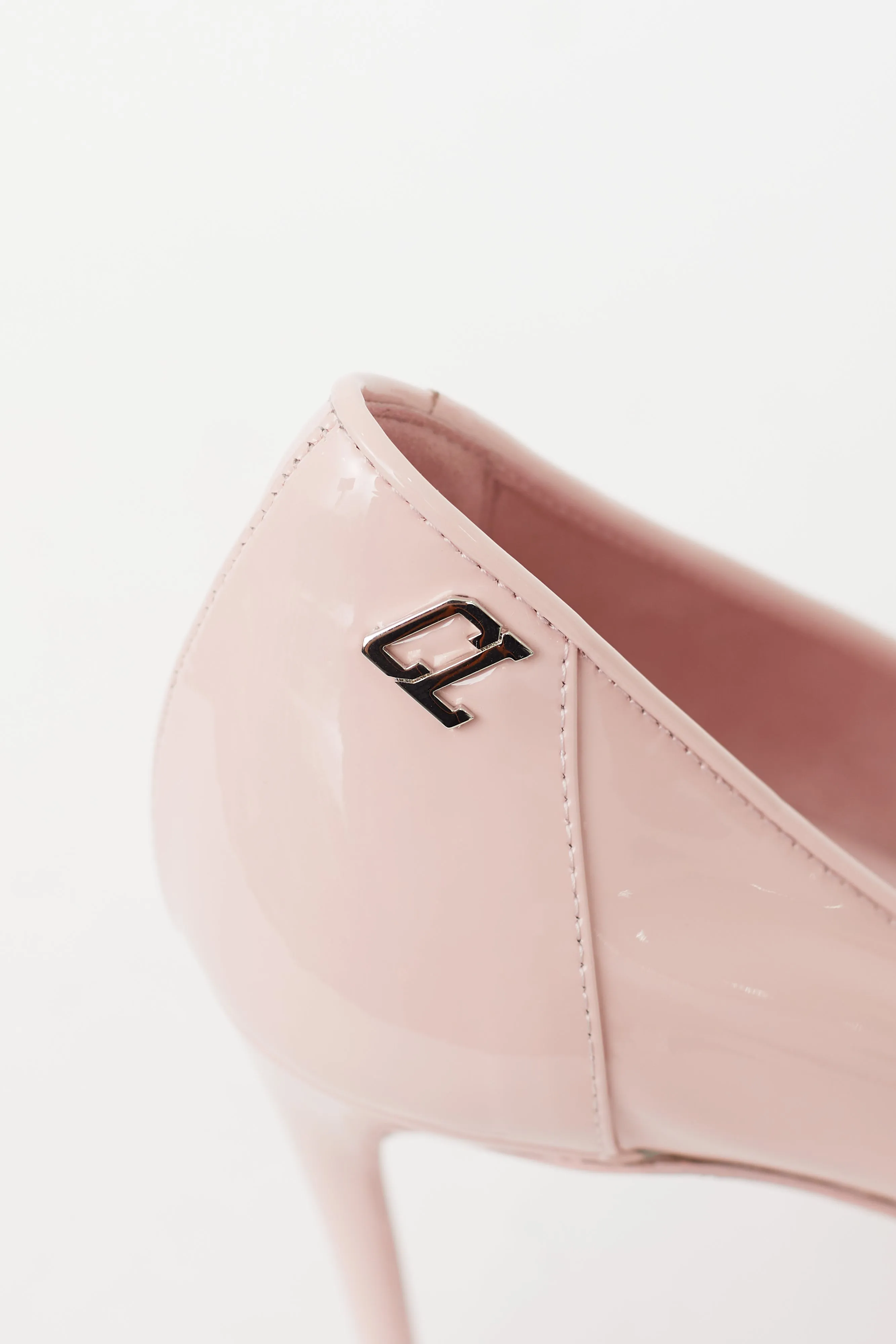 Pink Patent Sporty Kate Pump