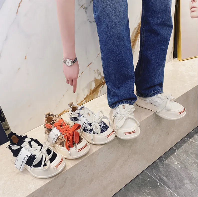 “Plush Canvas”Shoes