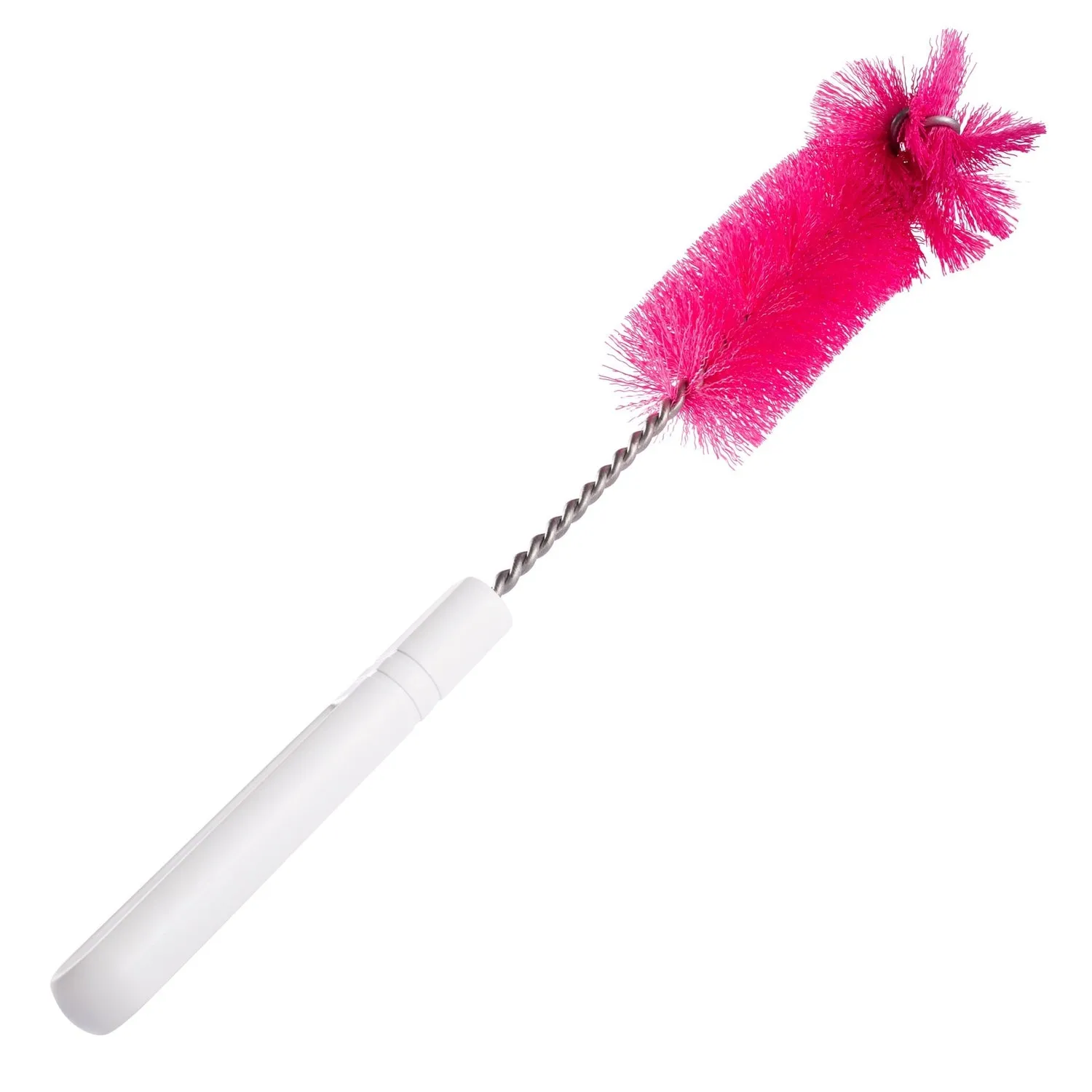 Pretty & Pink Sports Bottle Brush Perfect For Cleaning Sports and Drinking Bottles.