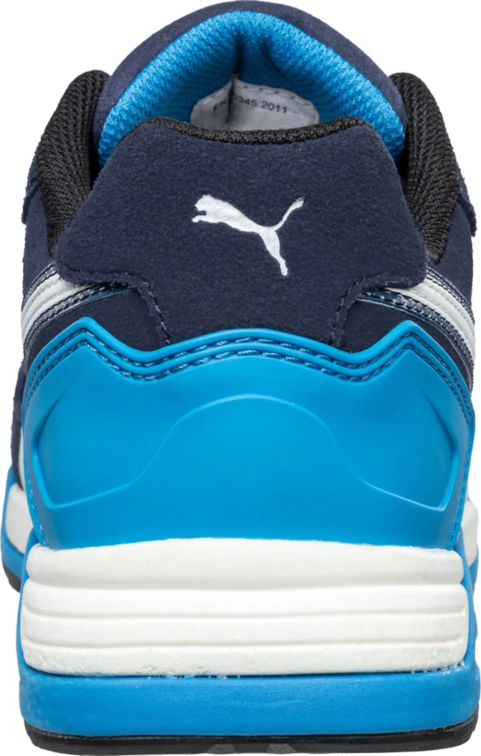 Puma Safety Blue Mens Textile Airtwist Low CT Oxford Work Shoes