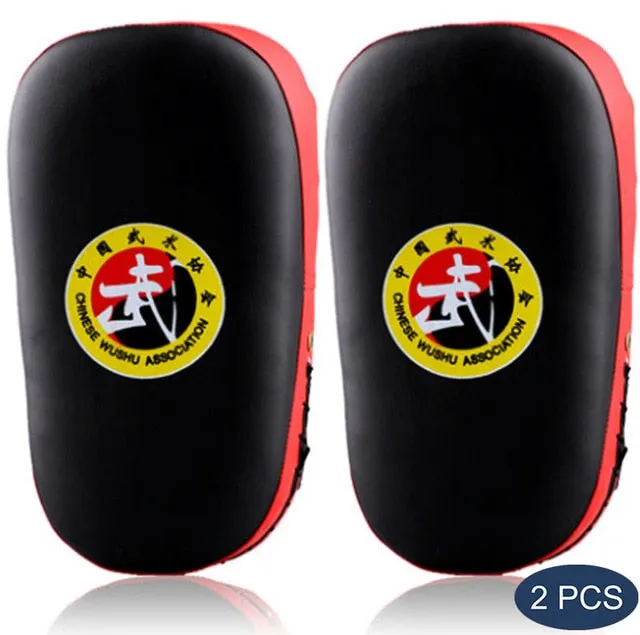 Punching Target Bag Pad Punch Kick Boxing Gloves Kids Men Equipment