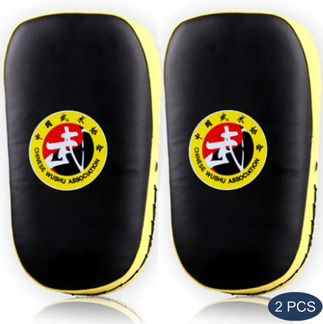 Punching Target Bag Pad Punch Kick Boxing Gloves Kids Men Equipment