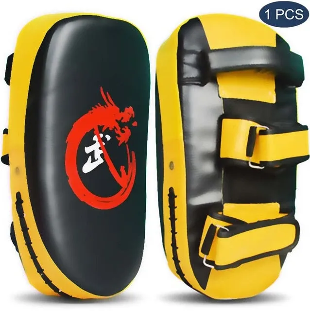 Punching Target Bag Pad Punch Kick Boxing Gloves Kids Men Equipment