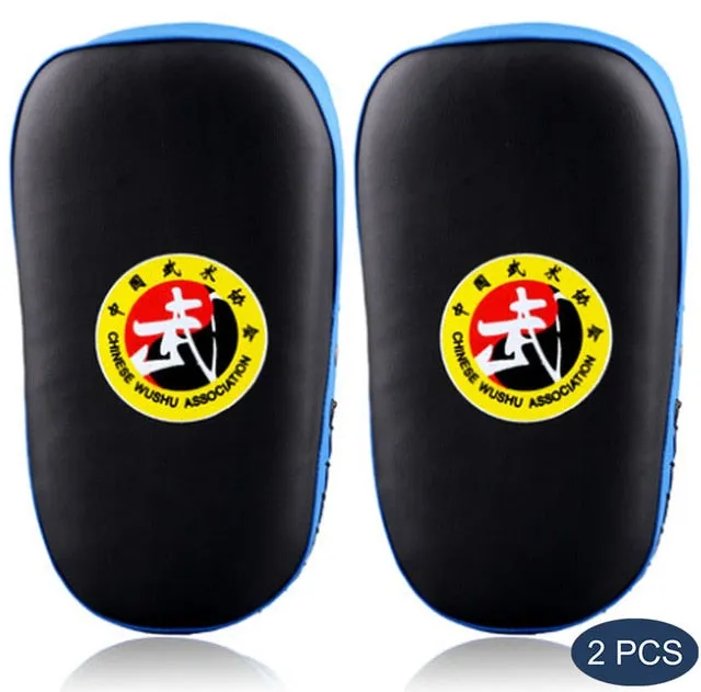 Punching Target Bag Pad Punch Kick Boxing Gloves Kids Men Equipment