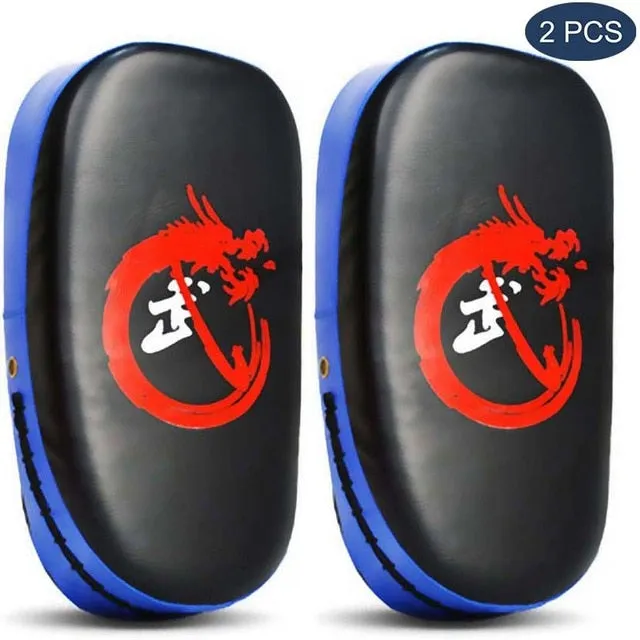 Punching Target Bag Pad Punch Kick Boxing Gloves Kids Men Equipment