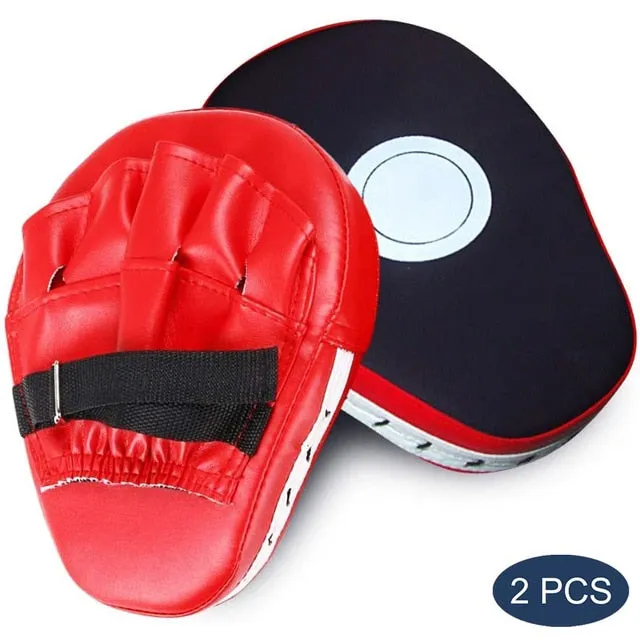 Punching Target Bag Pad Punch Kick Boxing Gloves Kids Men Equipment