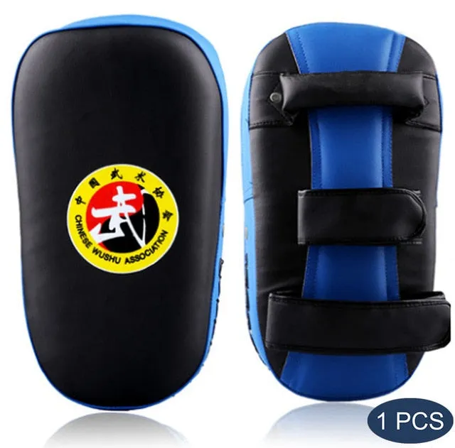 Punching Target Bag Pad Punch Kick Boxing Gloves Kids Men Equipment