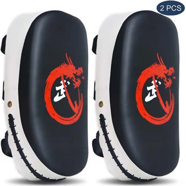 Punching Target Bag Pad Punch Kick Boxing Gloves Kids Men Equipment