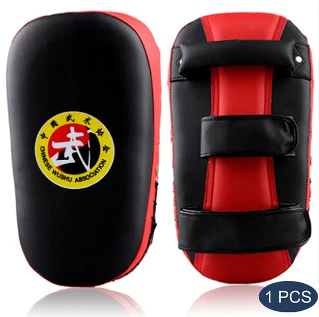 Punching Target Bag Pad Punch Kick Boxing Gloves Kids Men Equipment