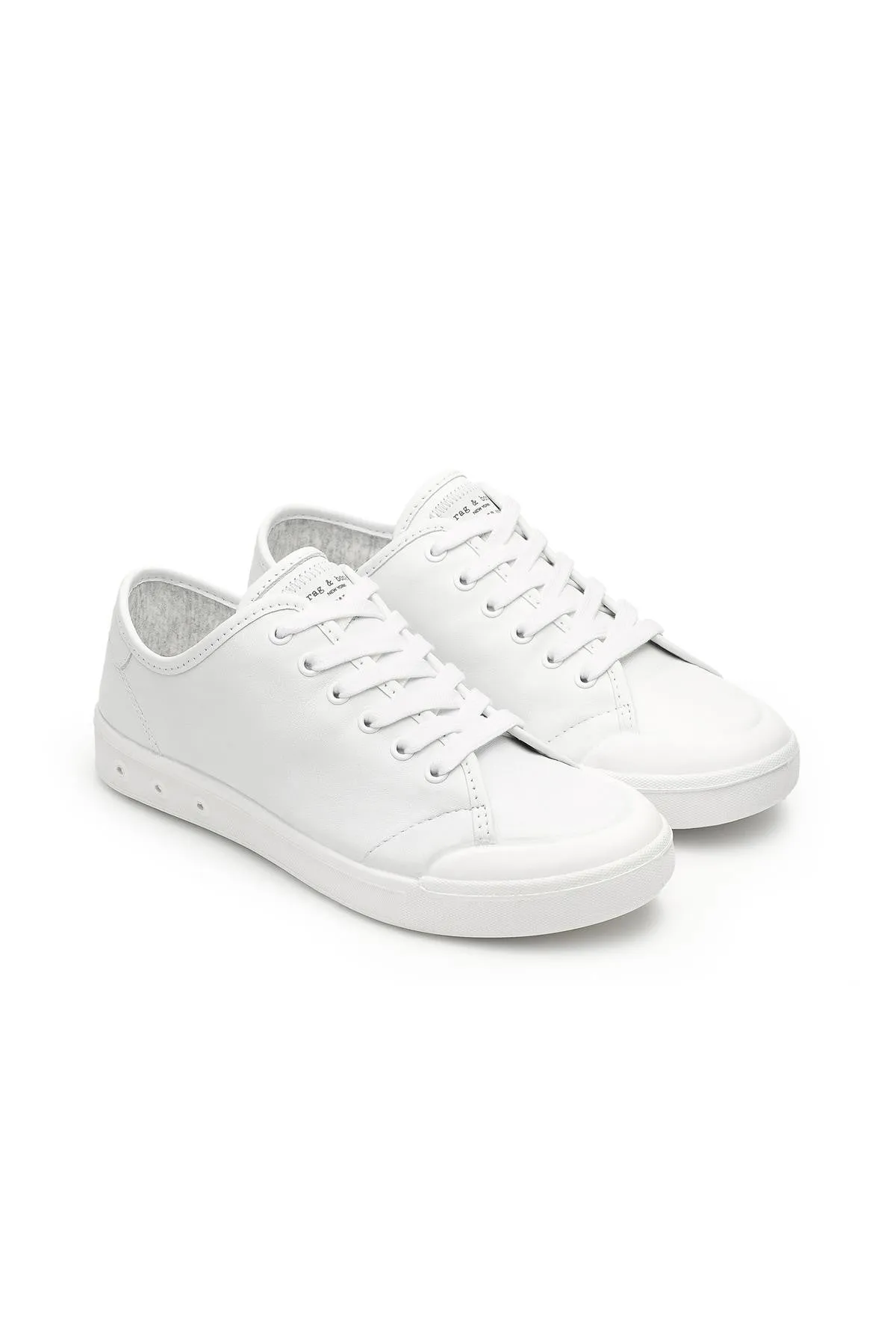 Rag & Bone- Standard Issue Lace Up  White Leather