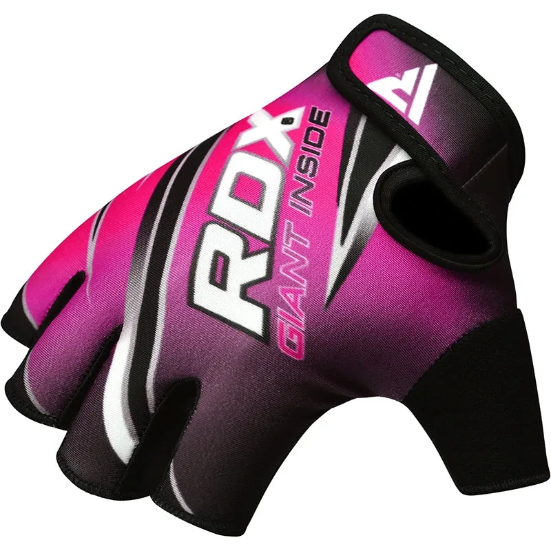 RDX F2 Pink Gym Workout Gloves