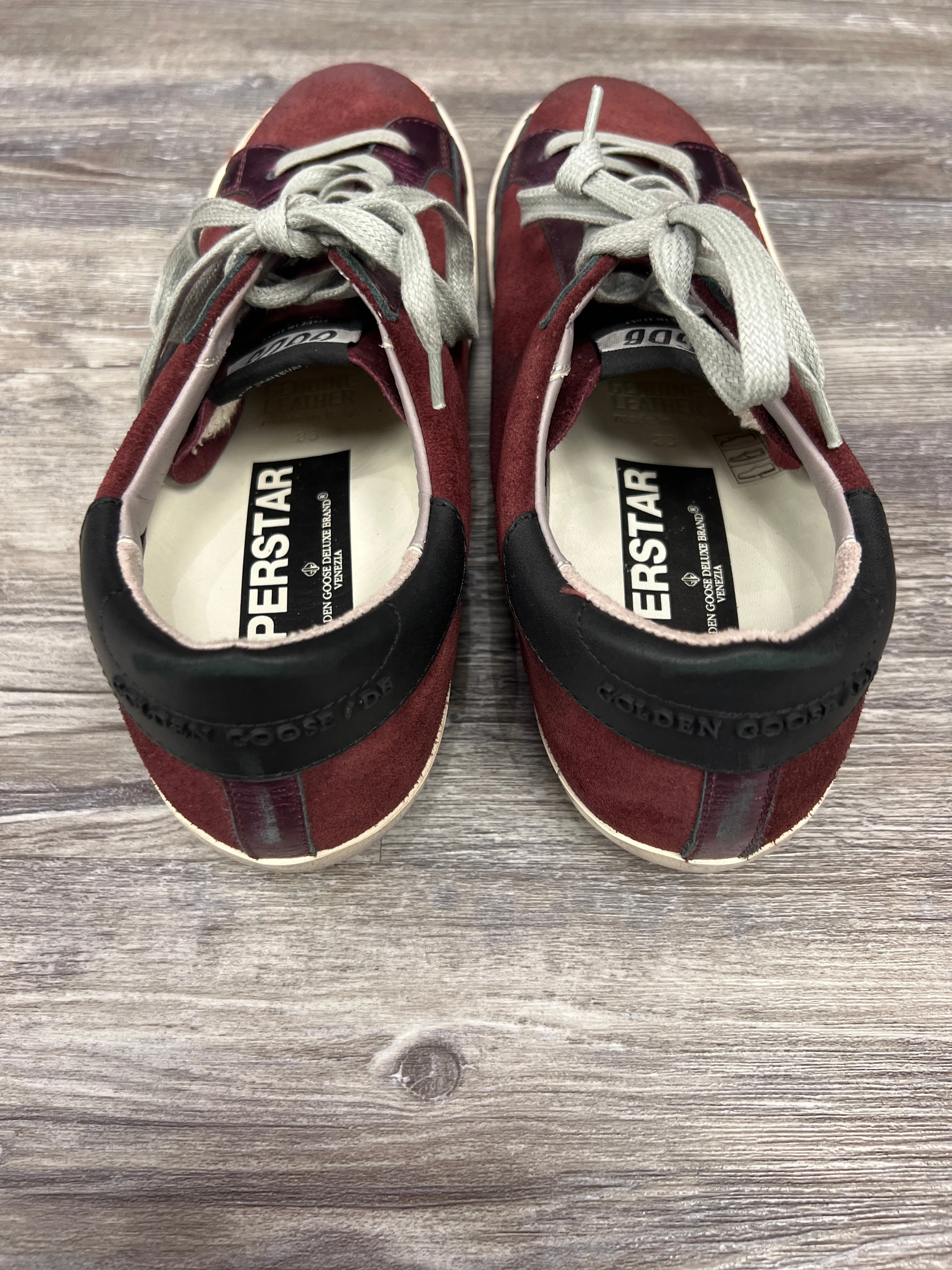 Red Shoes Sneakers Golden Goose, Size 8