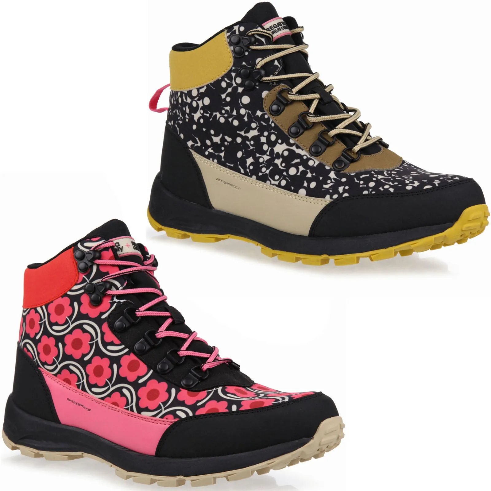 Regatta Womens Orla Kiely Printed Walking Boots