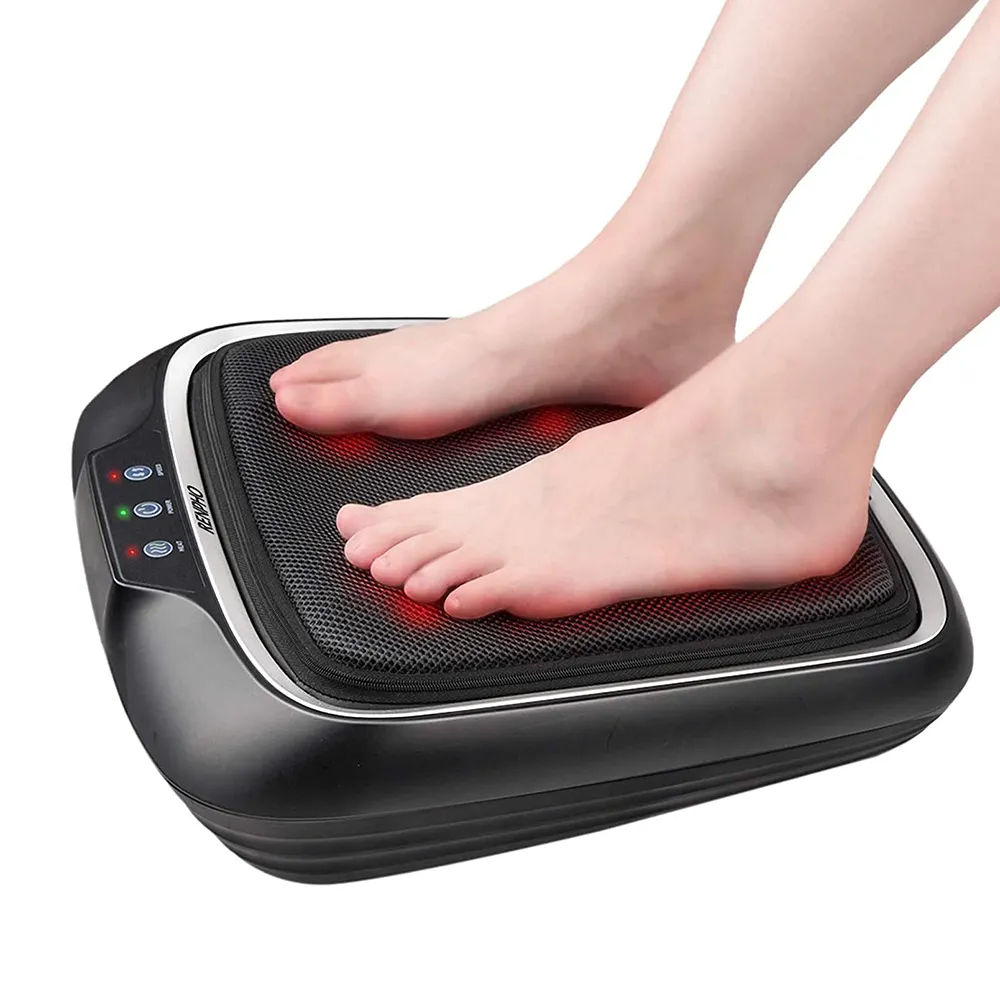 RENPHO Electric Shiatsu Foot Massager with Heat and Deep Kneading Washable Cover