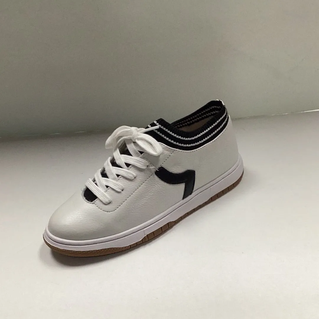 SALE SP24 Boutaccelli Blanca Stripe Leather/Sock Sneaker