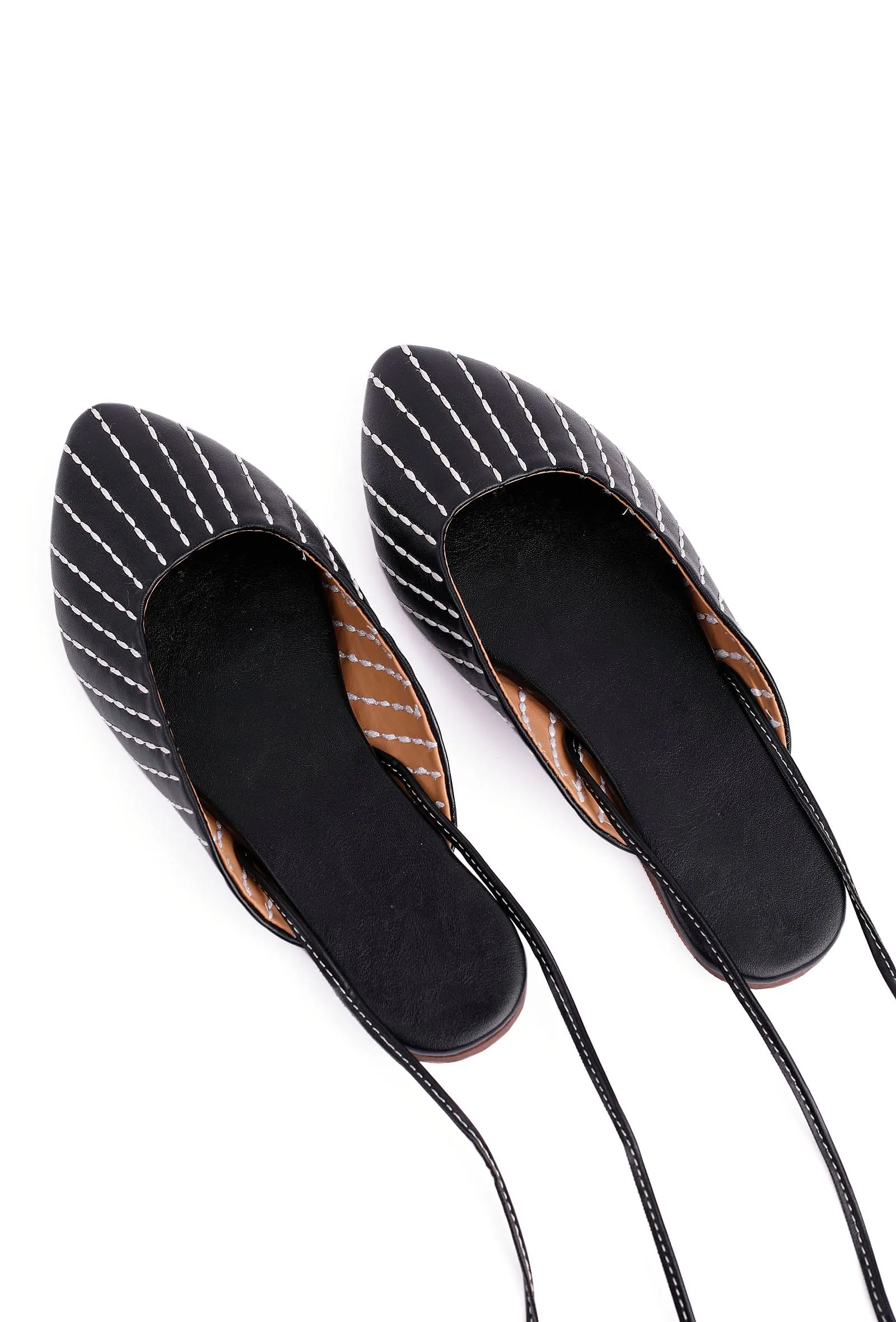 Salena Black Cruelty Free Leather Mules