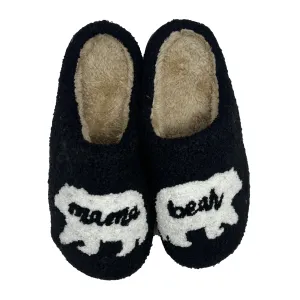 SF-1120 Mama Bear Slippers Black