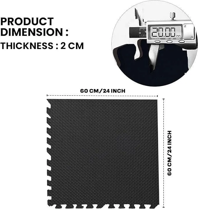 SG TRADERS™ 2CM PREMIUM EVA FOAM MATS FOR GYM